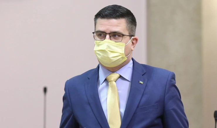 Saborski zastupnik iz redova Kluba Socijaldemokrata Domagoj Hajduković 