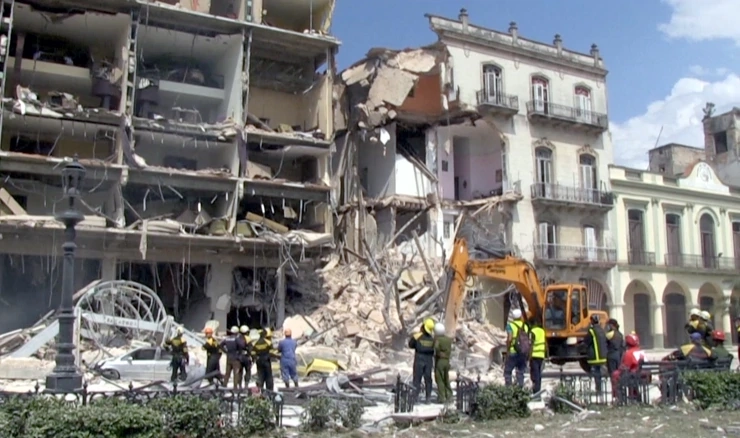 Eksplozija razorila hotel na Kubi
