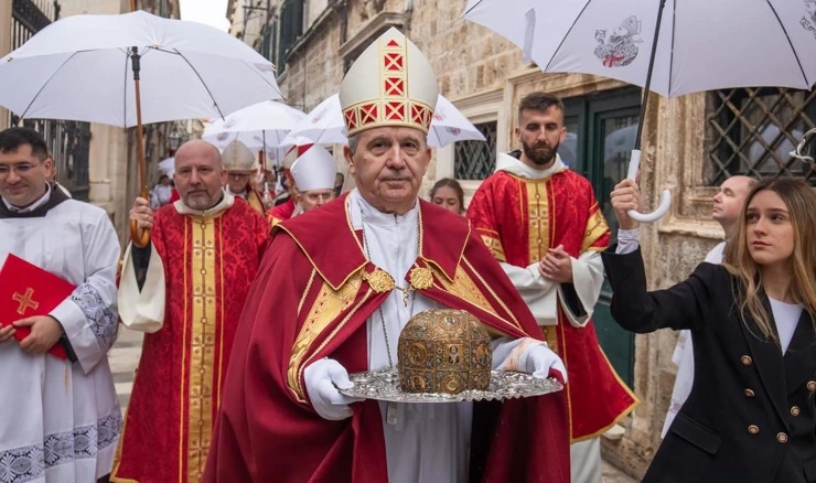 Procesija za Festu sv. Vlaha