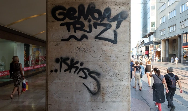 Išarane fasade po Zagrebu