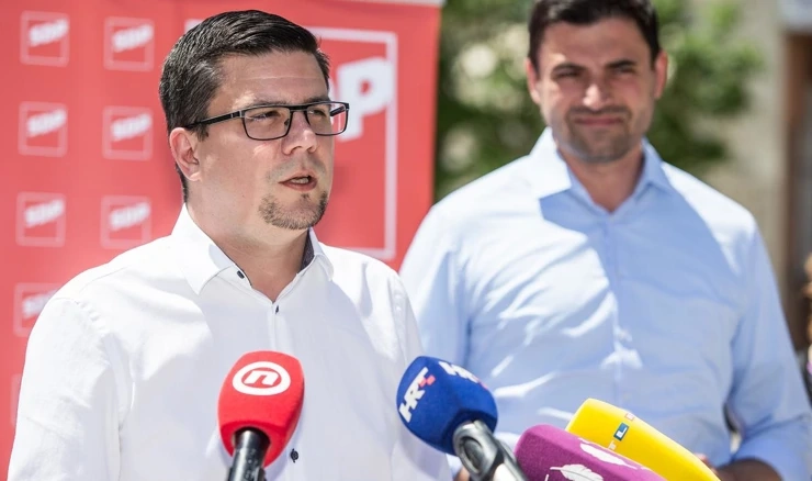 Davor Bernardić i Domagoj Hajduković