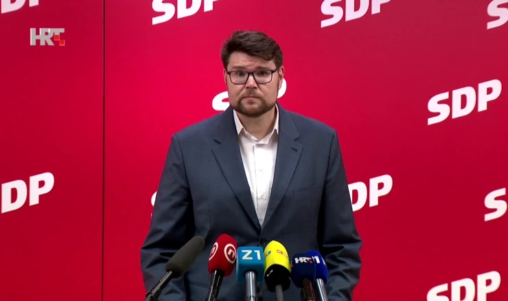 Predsjednik SDP-a Peđa Grbin