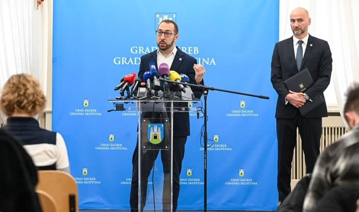  Zajednička konferencija za medije gradonačelnika Zagreba i predsjednika Gradske skupštine  