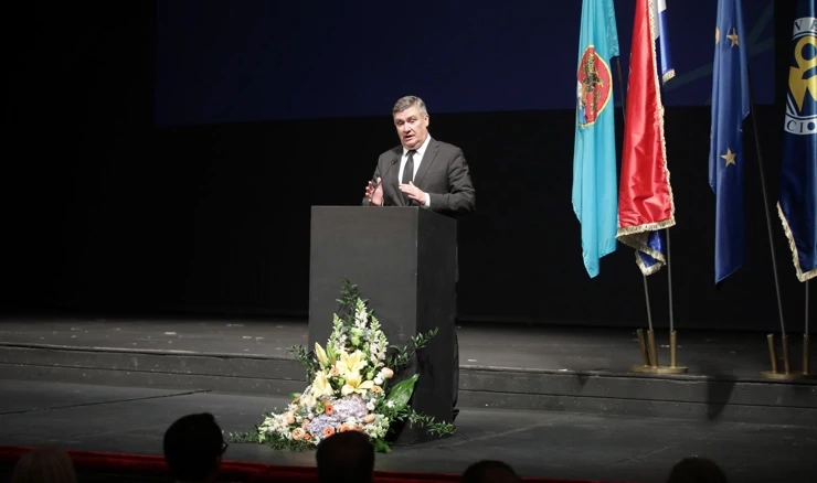 Zoran Milanović na svečanoj sjednici Ekonomskog fakulteta