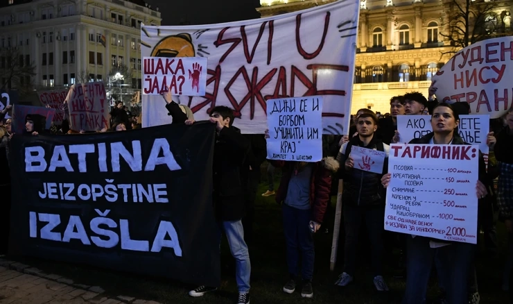 Masovni prosvjedi studenata