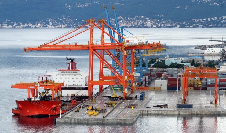 Kontejnerski terminal u riječkoj luci