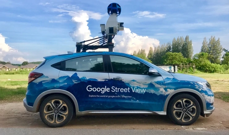 Google Street View automobil