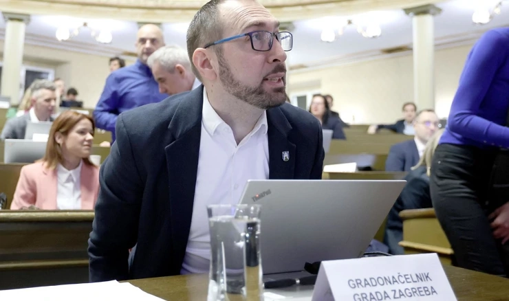 Gradonačelnik Zagreba Tomislav Tomašević