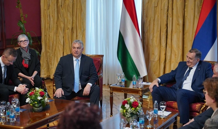 Dodik u Budimpešti s Orbanom
