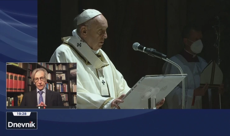 Papa Franjo: Isus nije lik iz prošlosti, on je među nama