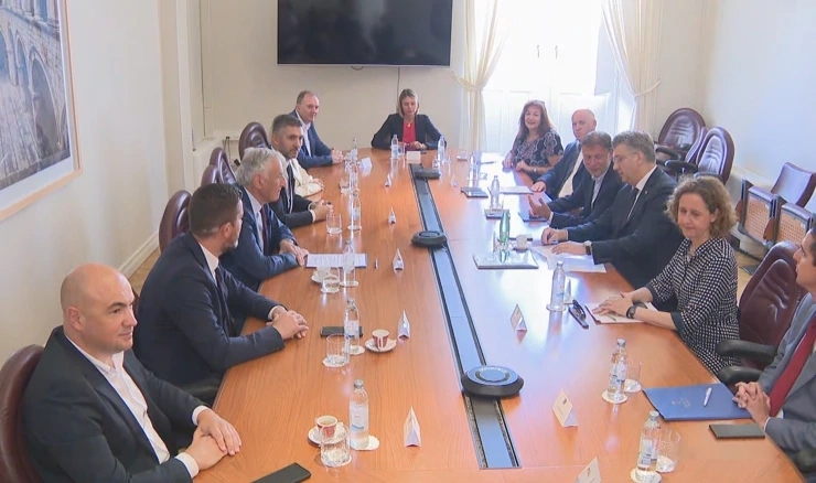 Jandroković i Plenković u Dubrovniku 