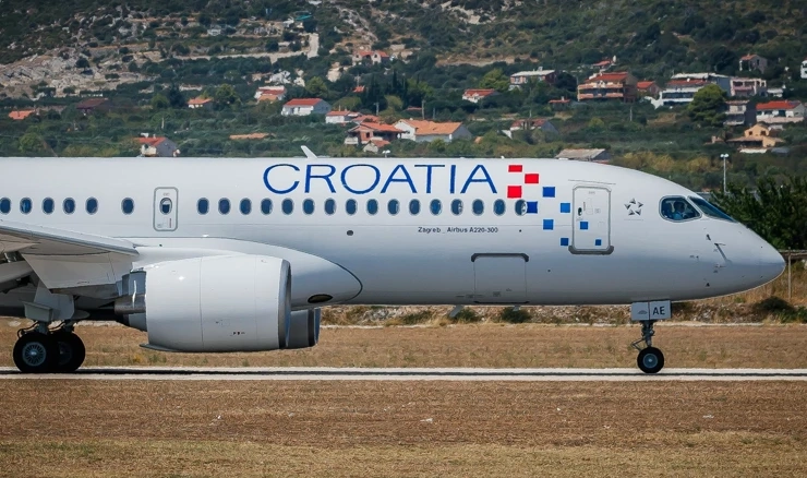 Croatia Airlinesu stigao peti novi zrakoplov Airbus A220