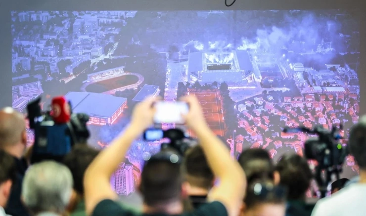 Predstavljanje novog stadiona u Maksimiru