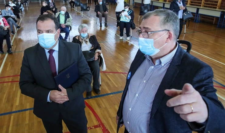 Vili Beroš i Krunoslav Capak