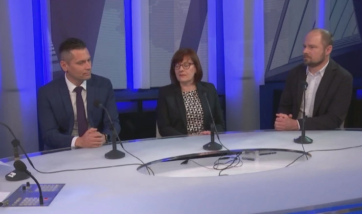 Domagoj Orlić, Nina Dražin Lovrec i Luka Korlaet