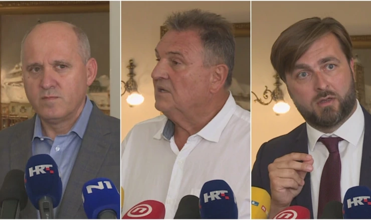 Branko Bačić, Radimir Čačić i Tomislav Ćorić