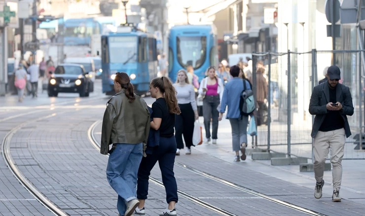 Rast plaće u odnosu na prošlu godinu