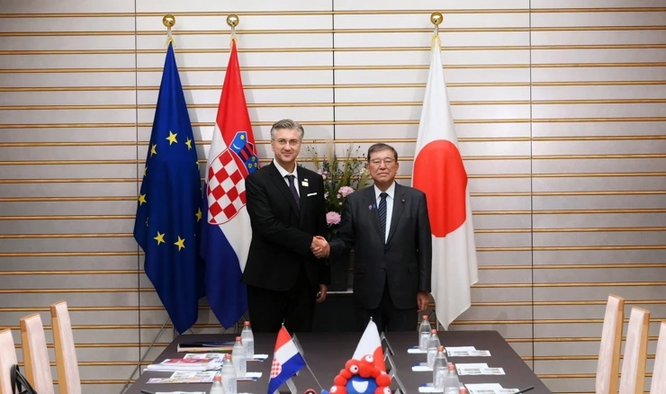 Andrej Plenković / Shigeru Ishiba