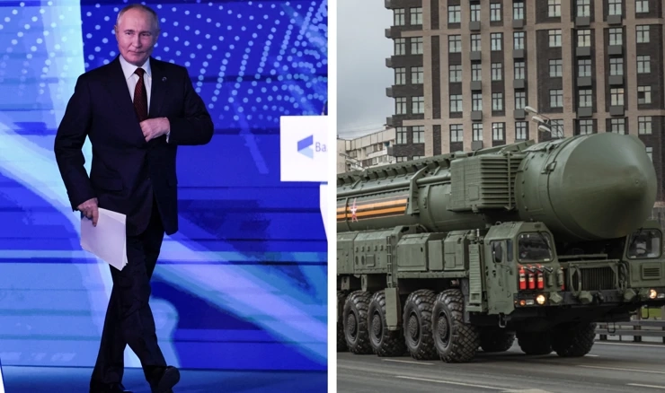 Vladimir Putim, interkontinentalna balistička raketa Topol-M