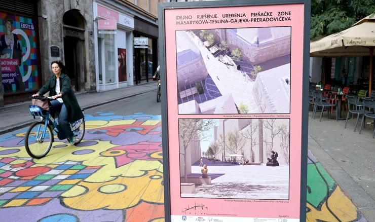 Projekt predviđa jedinstveno popločenje cijelog prostora