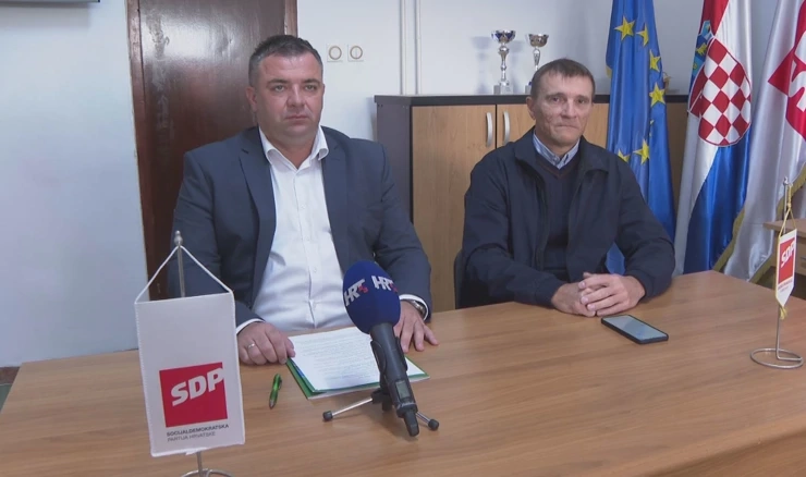 Konferencija za novinare vinkovačkog SDP-a