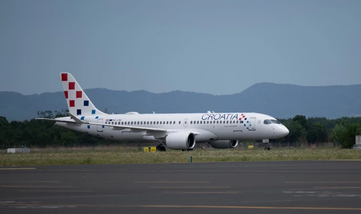 Zrakoplov Croatia Airlinesa