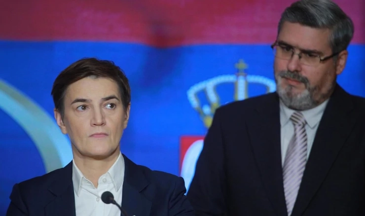 Ana Brnabić i Nemanja Starović