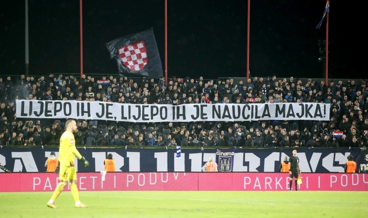  Nedolično navijanje i transparenti obilježili utakmicu Gorice i Dinama