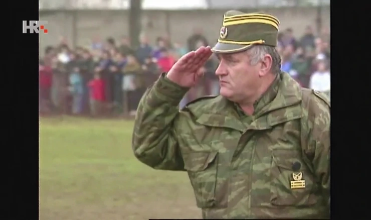 Ratko Mladić, ratni zapovjednik vojske bosanskih Srba