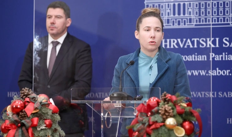 Marija Selak Raspudić i Nikola Grmoja