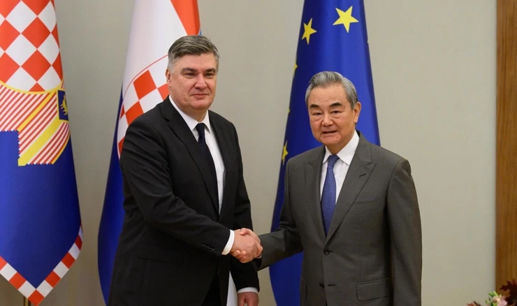 Zoran Milanović i Wang Yi