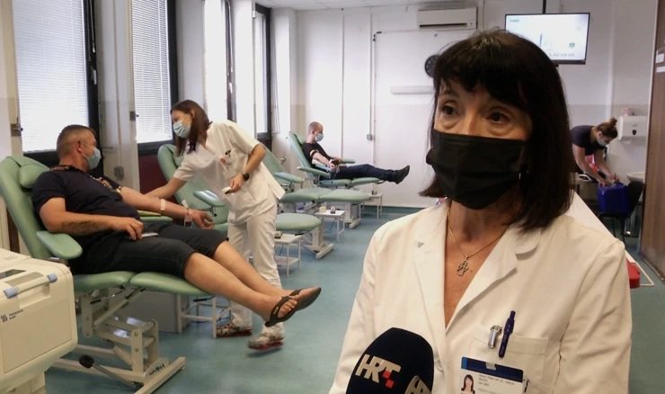 Sanja Balen, pročelnica Zavoda za transfuzijsku medicinu KBC-a Rijeka