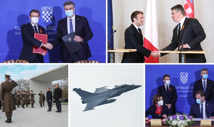 Macron u Zagrebu