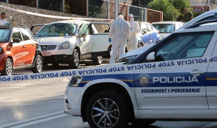 Policijski očevid u Splitu