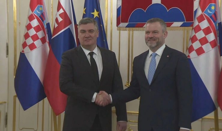 Zoran Milanović i Peter Pelegrini