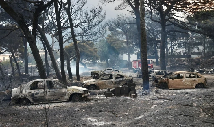 Posljedice požara kod Omiša