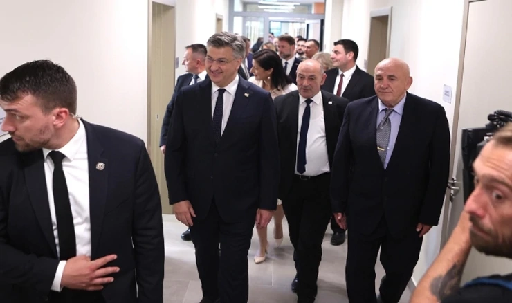 Plenković i Medved, arhivska fotografija