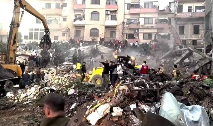 U rušenju zgrade u Libanonu poginulo šest osoba