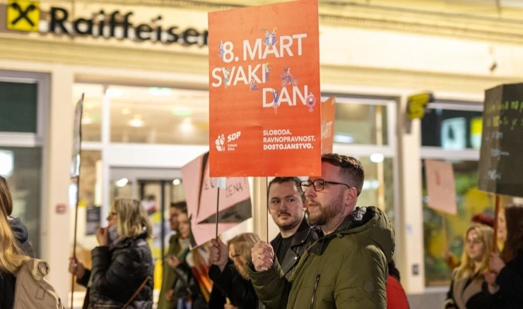 Noćni marš, arhivska fotografija