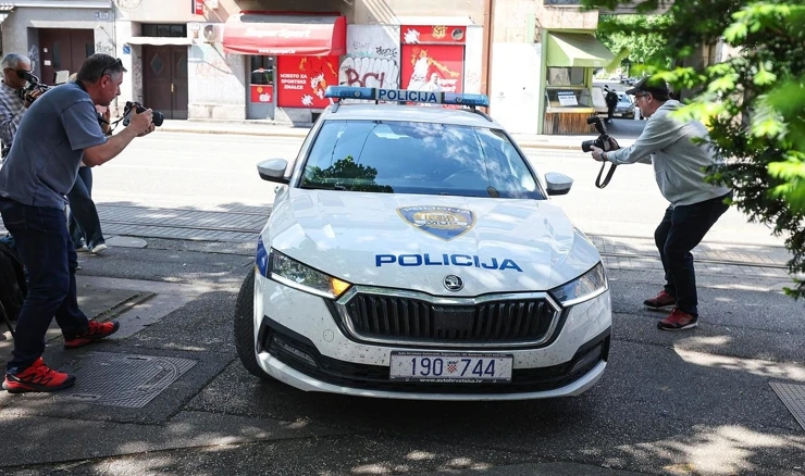 Dovođenje uhićenog u aferi Hipodrom na ispitivanje u USKOK