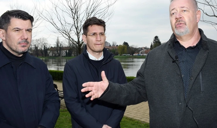 Nikola Grmoja, Zvonimir Troskot i Daniel Šatni