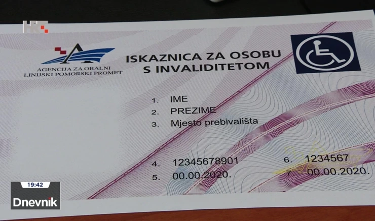 Iskaznica za osobe s invaliditetom