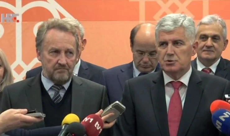Bakir Iztebegović i Dragan Čović, ilustracija
