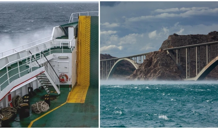 Snažna bura na Jadranu