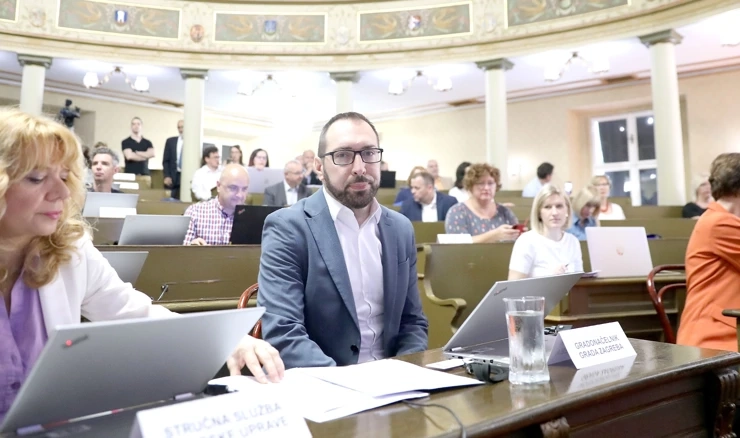 Zagrebački gradonačelnik Tomislav Tomašević