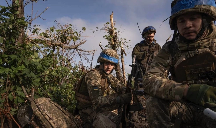 Pripadnici 3. armijskog korpusa Oružanih snaga Ukrajine