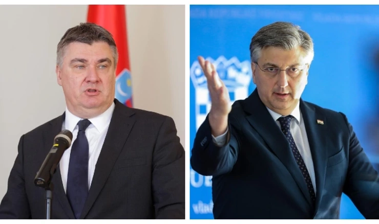 Zoran Milanović i Andrej Plenković