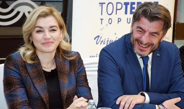 Ministrica Nikolina Brnjac i ravnatelj SAFU-a Dragan Jelić 