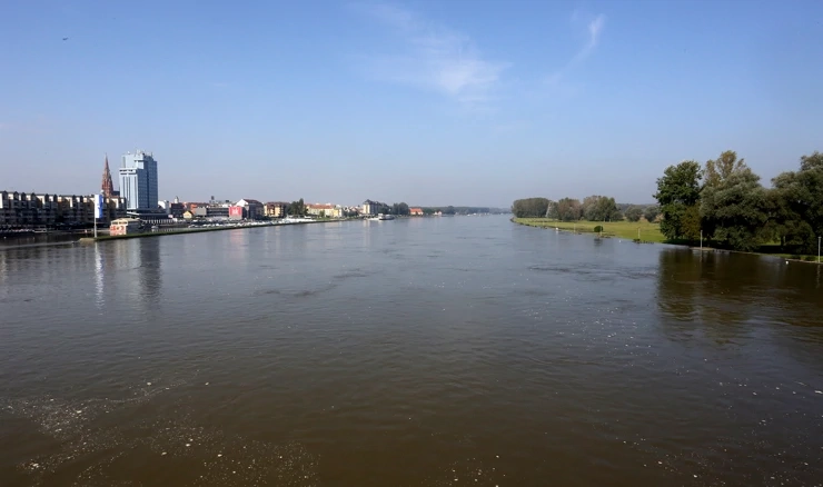 Vrhunac vodenog vala prolazi kroz Osječko-baranjsku županiju