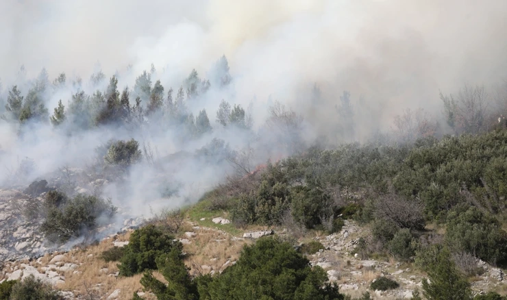 Požar kod Makarske